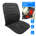 12V heated seat cushion fitted on a car seat